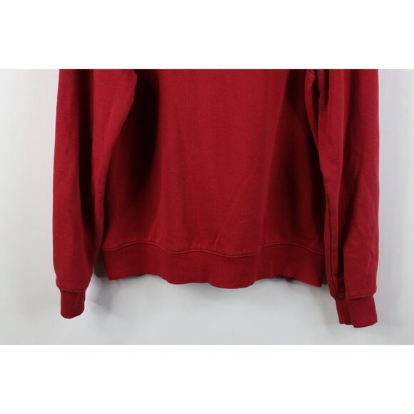 Vintage Mens Large Distressed University of Alabama Crewneck Sweatshirt Red - Picture 15 of 15